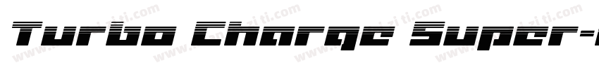 Turbo Charge Super-Italic Italic字体转换